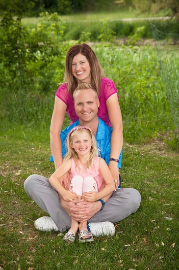 Family Sitting in a Park - St. Albert Family Photography by Artistic Creations Photography and Video