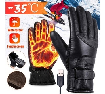 USB ELECTRIC HEATED GLOVES WITH TOUCHSCREEN FINGER FOR MEN WOMEN
