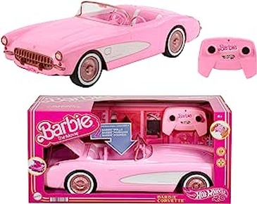 Hot Wheels RC Barbie Corvette, Battery-Operated Remote-Control Toy Car from Barbie.jpg