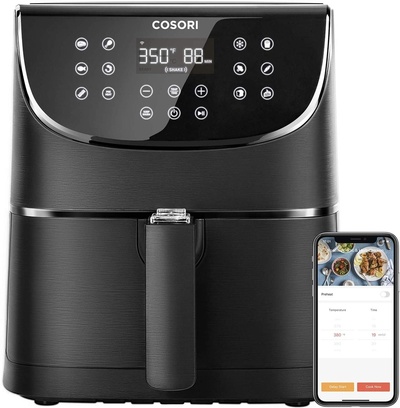 COSORI Smart WiFi Air Fryer 5.8QT(100 Recipes)