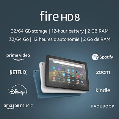 Fire HD 8 tablet, 8