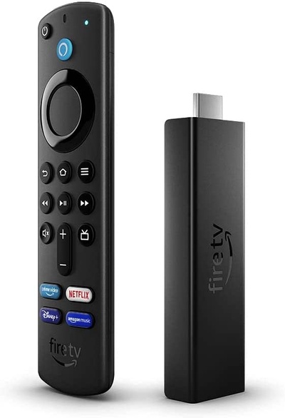 Introducing Fire TV Stick 4K Max streaming device, Wi-Fi 6, Alexa Voice Remote (includes TV controls