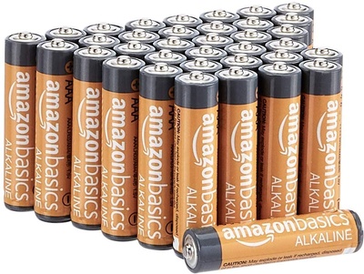 AmazonBasics AAA 1.5 Volt Performance Alkaline Batteries