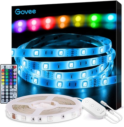 Govee LED Strip Lights, 16.4ft RGB LED Lights with Remote Control