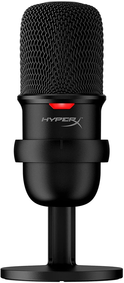 HyperX SoloCast – USB Condenser Gaming Microphone, for PC, PS4, PS5 and Mac