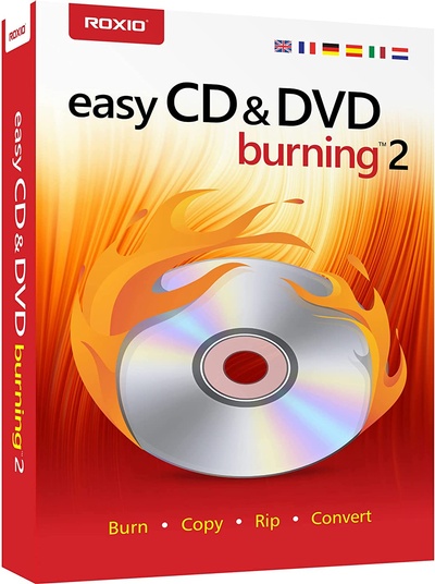 Roxio Easy CD and DVD Burning 2, Disc Burner and Video Capture [PC Disc]