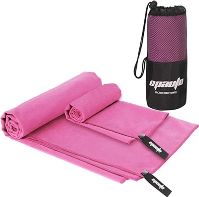 Microfiber Towel - EPAuto Fast Drying Gym Towels for Beach/Gym/Camping