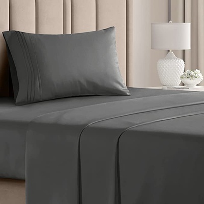 Twin Size Sheet Set - 3 Piece Set - Hotel Luxury Bed Sheets - Extra Soft - Deep Pockets - Easy Fit -