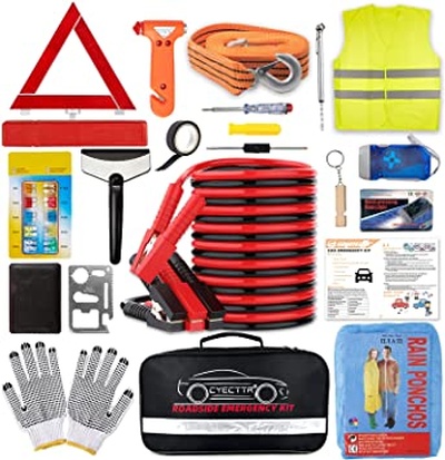 CYECTTR Car Roadside Emergency Kit