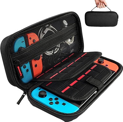 Daydayup Switch Carrying Case Compatible with Nintendo Switch/Switch OLED - 20 Game Cartridges