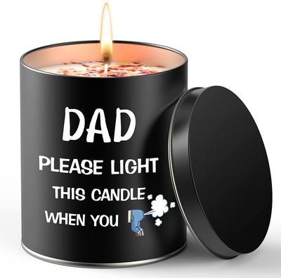 Fathers Day Candle Gift from Daughter Funny Jar Scented Candle Dad Gifts Fathers Day Birthday Gifts 