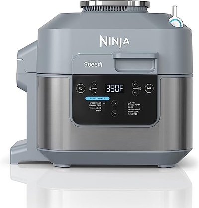 Ninja SF300C Speedi Rapid Cooker & Air Fryer, 6-Quart Capacity