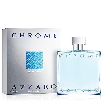 Azzaro Chrome, Perfume For Men, Men's Cologne, Eau de Toilette & Eau de Parfum, Fragrances for Men