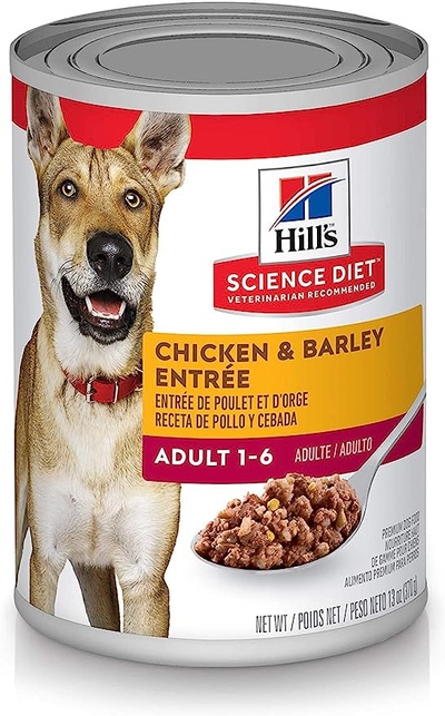 Hill's Science Diet Adult Canned Dog Food, Chicken