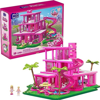 MEGA Barbie The Movie Building Toys for Adults, DreamHouse Replica with 1795 Pieces