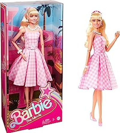 Barbie The Movie Doll, Margot Robbie as Barbie, Collectible Doll Wearing Pink