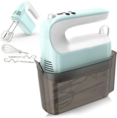 CBQ Hand Mixer Electric, 9 Speed 400W Handheld Mixer with Digital Display, Touch Button