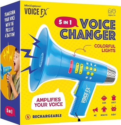 Voice Changer for Kids - Voice Changing Device for Boys & Girls Ages 3-8+ Olds