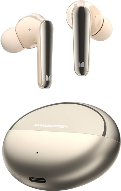 Monster N-Lite 203 AirLinks Wireless Earbuds, Bluetooth Headphones with HiFi Stereo, Wireless Earpho