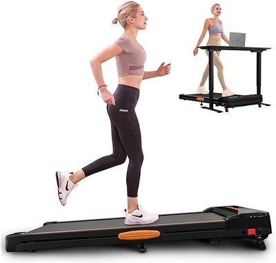 ACTFLAME Walking Pad Treadmill with Incline, Under Desk Treadmills, Portable Treadmill for Home Offi