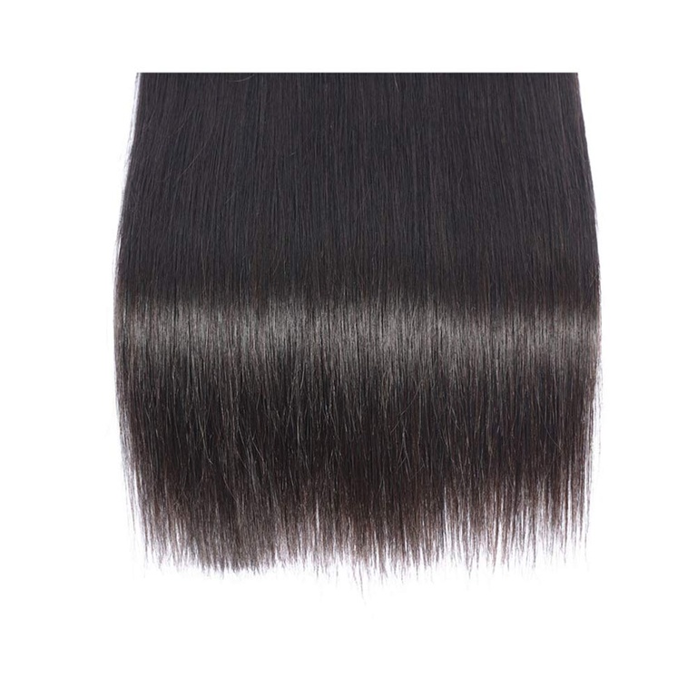 SAJANDA Straight Human Hair Bundles With Closure - Online Retail Store by Sopro Market