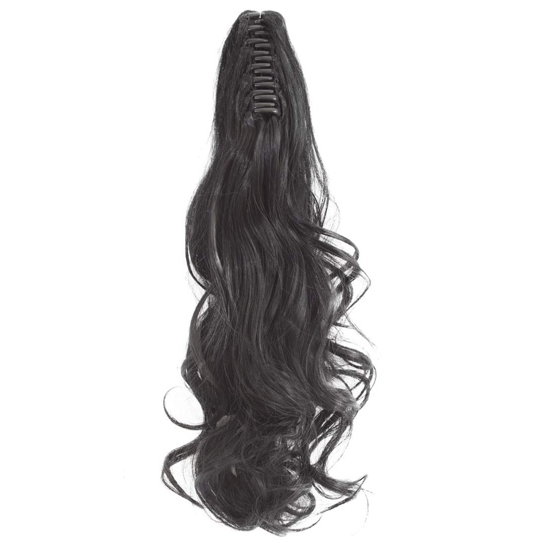Qunlinta Ponytail Extension 18 20 Claw Curly Wavy Straight Clip - Online Retail Store Canada by Sopro Market