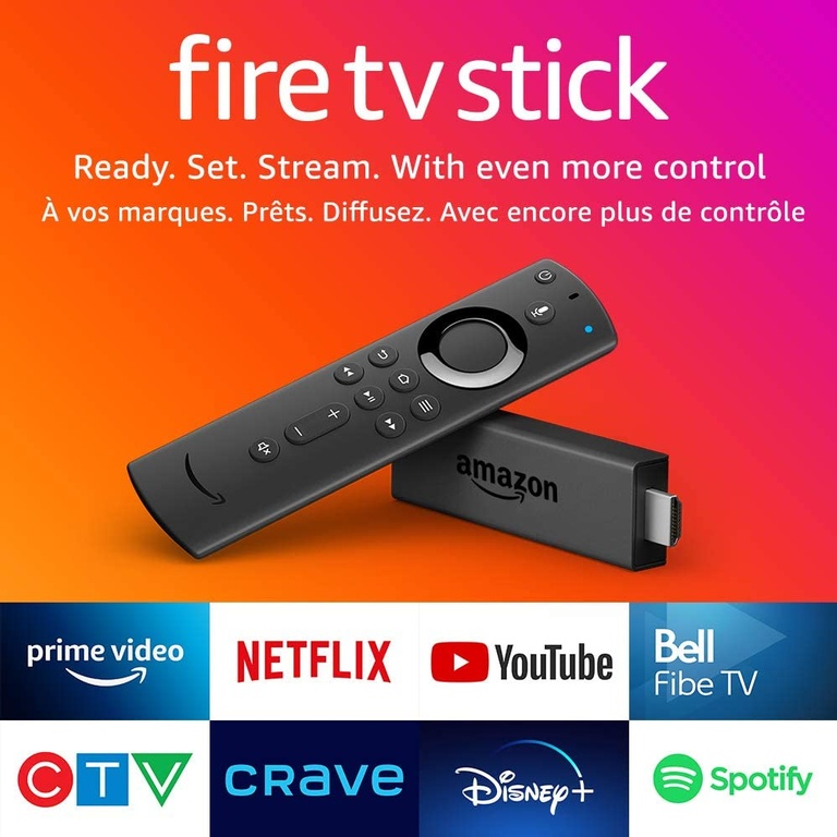 Fire TV Stick With Alexa Voice Remote, Streaming Media Player - Online Electronics Store Canada by Sopro Market