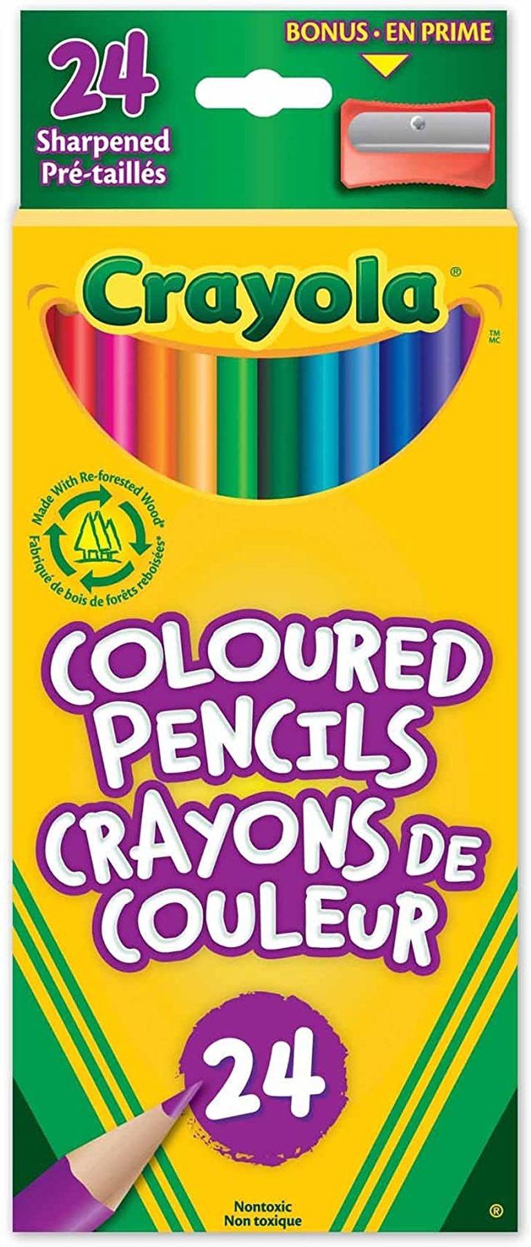 Crayola 24 Coloured Pencils - Online Retail Store by Sopro Market