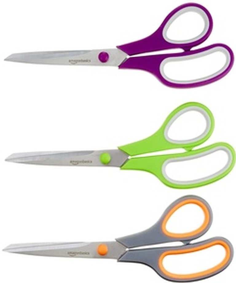 AmazonBasics Multipurpose Office Scissors - 3-Pack at Sopro Market - Online Clothing Store Canada