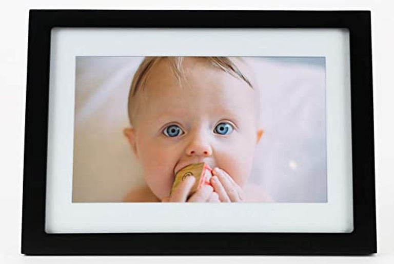Skylight Frame: 10 inch WiFi Digital Picture Frame, Email Photos from Anywhere, Touch Screen Display, Effortless One Minute Setup - Gift for Friends and Family