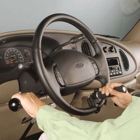 MPD Steering Control - 3519 Single Pin by Access Options Inc - MPD Disabled Driving Aids Hayward