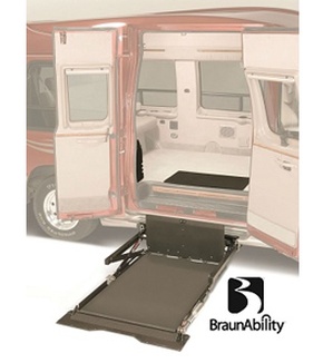 BraunAbility UVL Wheelchair Lift by Access Options Inc -  BraunAbility Wheelchair Lifts Fremont