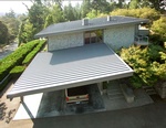 Shed Roof House - Metal Roofing Sammamish by Bellevue Roofing Company, Inc