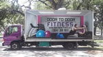 Mobile Fitness Truck by Door To Door Fitness Inc - Mobile Gym Hollywood