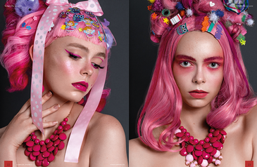 Fashion and Editorial Makeup by Mobile Makeup Artists Toronto at Michael Fels Beauty