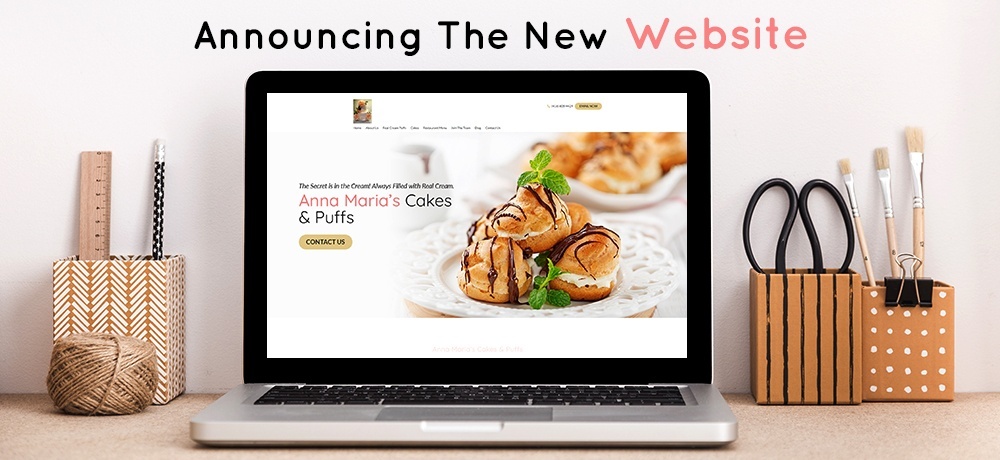 Announcing The New Website - Anna Maria's Cakes And Puffs.jpg