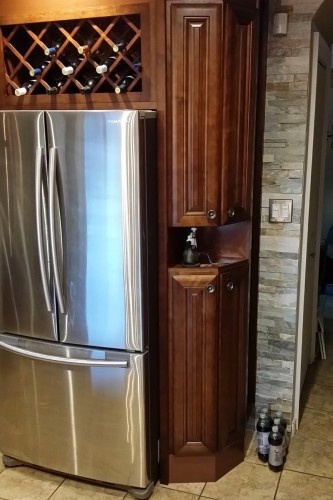 French Door Refrigerator - Modular Kitchen Renovations by McHaleReno - Home Renovation Specialist in Whitby