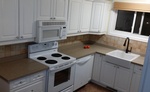 Kitchen with White Painted Cabinets - Custom Home Renovation Services Oshawa by McHaleReno