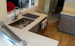 Kitchen Wash Basin with Attached Faucet - Custom Home Renovation Services Whitby by McHaleReno