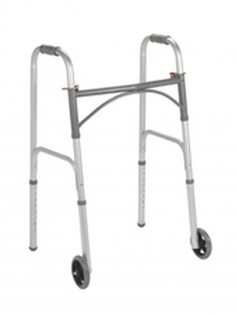DRIVE Folding Junior Walker W 5 Wheels at Mandad Medical Supplies, Inc - Medical Equipment Woodbridge