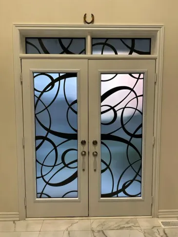 WROUGHT IRON GLASS