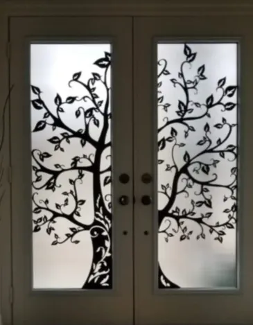 WROUGHT IRON GLASS