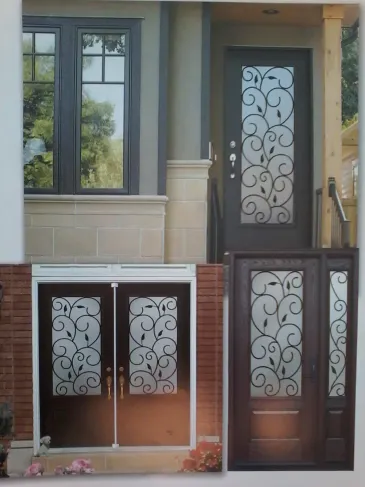 WROUGHT IRON GLASS