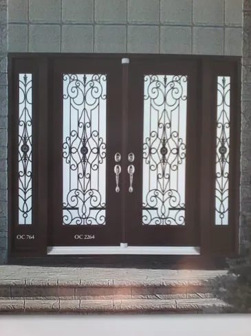 WROUGHT IRON GLASS