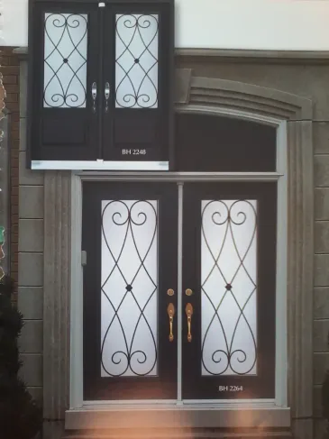WROUGHT IRON GLASS