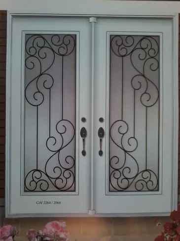 WROUGHT IRON GLASS