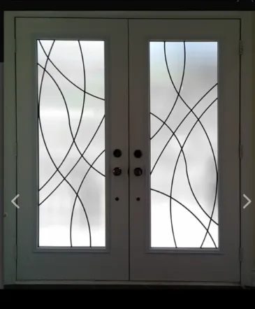 WROUGHT IRON GLASS