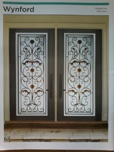 WROUGHT IRON GLASS
