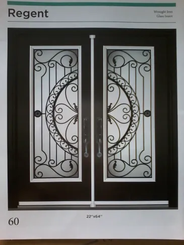 WROUGHT IRON GLASS