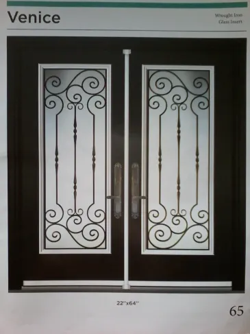 WROUGHT IRON GLASS